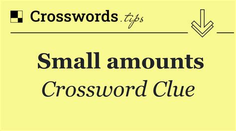 amount due crossword clue